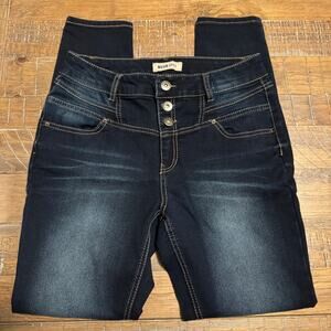 Blue Spice Jeans High Waist size 11 Blue Denim Skinny Jeans Juniors